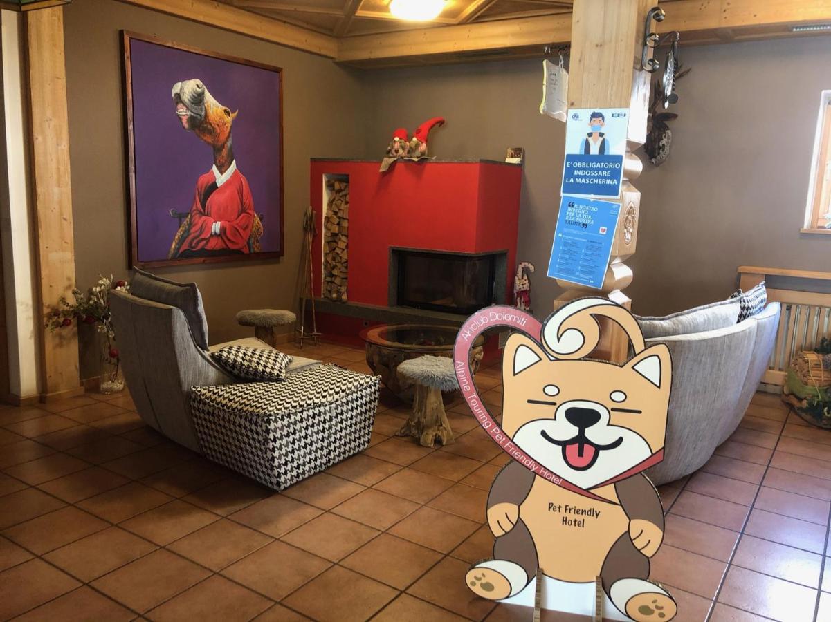 Alpine Touring Hotel-Petfriendly Pozza di Fassa Exteriér fotografie